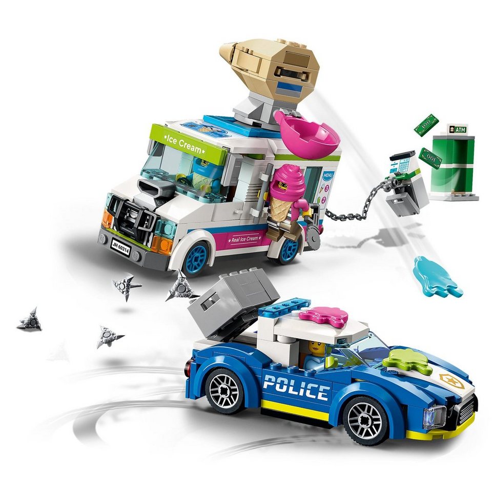 LEGO® LEGO Eiswagen-Verfolgungsjagd Konstruktionsspielsteine