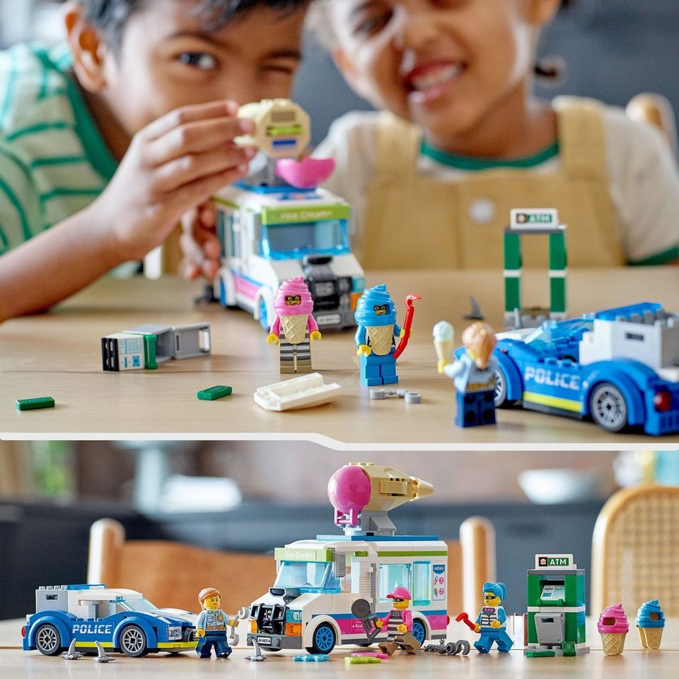 LEGO® LEGO Eiswagen-Verfolgungsjagd Konstruktionsspielsteine
