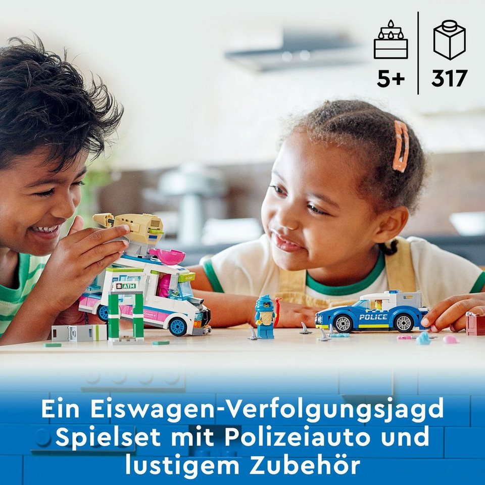 LEGO® LEGO Eiswagen-Verfolgungsjagd Konstruktionsspielsteine