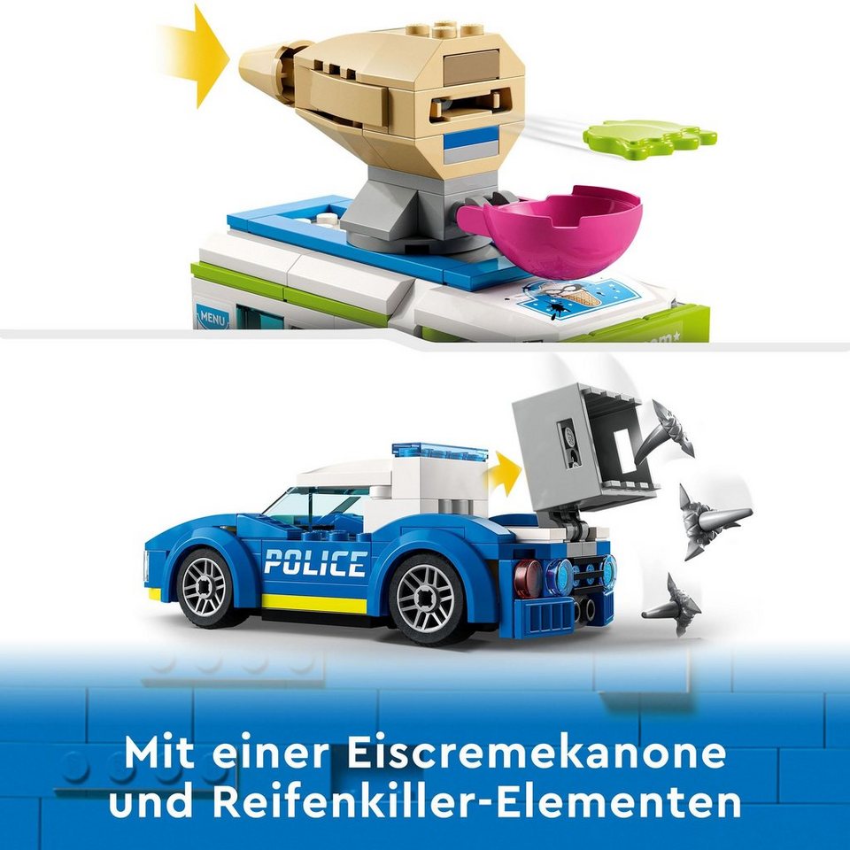 LEGO® LEGO Eiswagen-Verfolgungsjagd Konstruktionsspielsteine