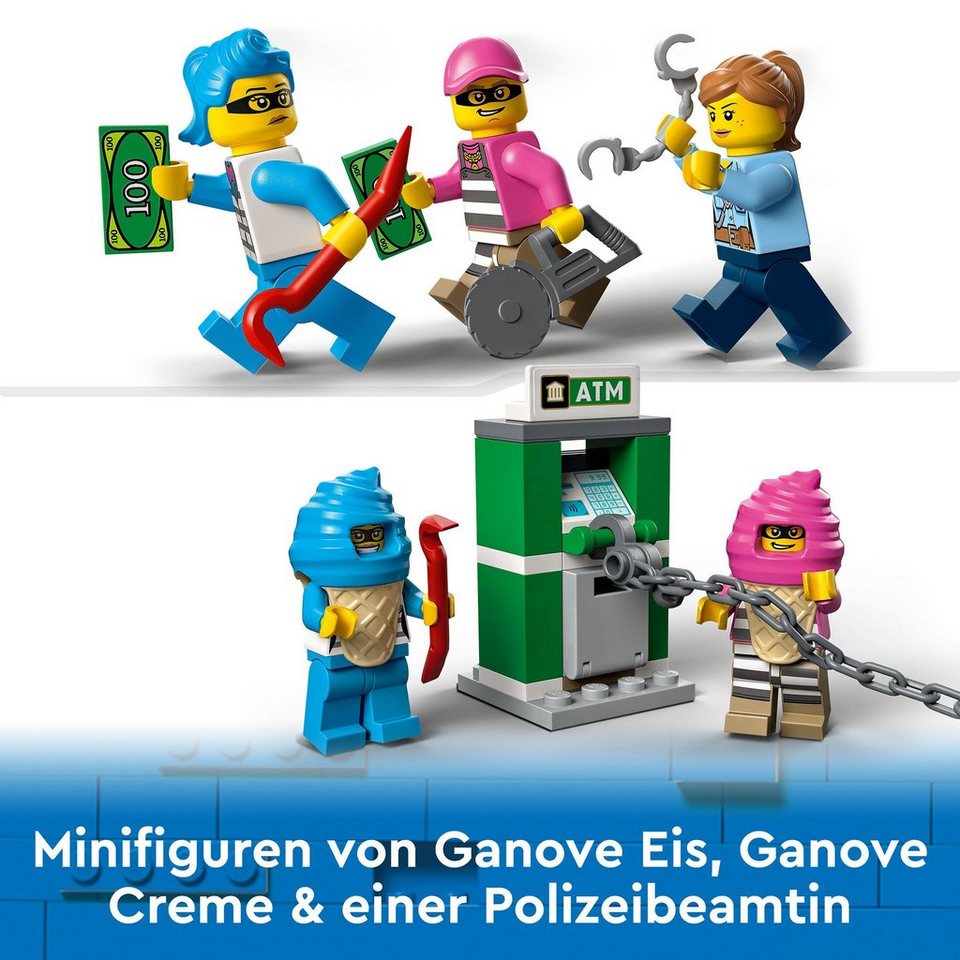 LEGO® LEGO Eiswagen-Verfolgungsjagd Konstruktionsspielsteine