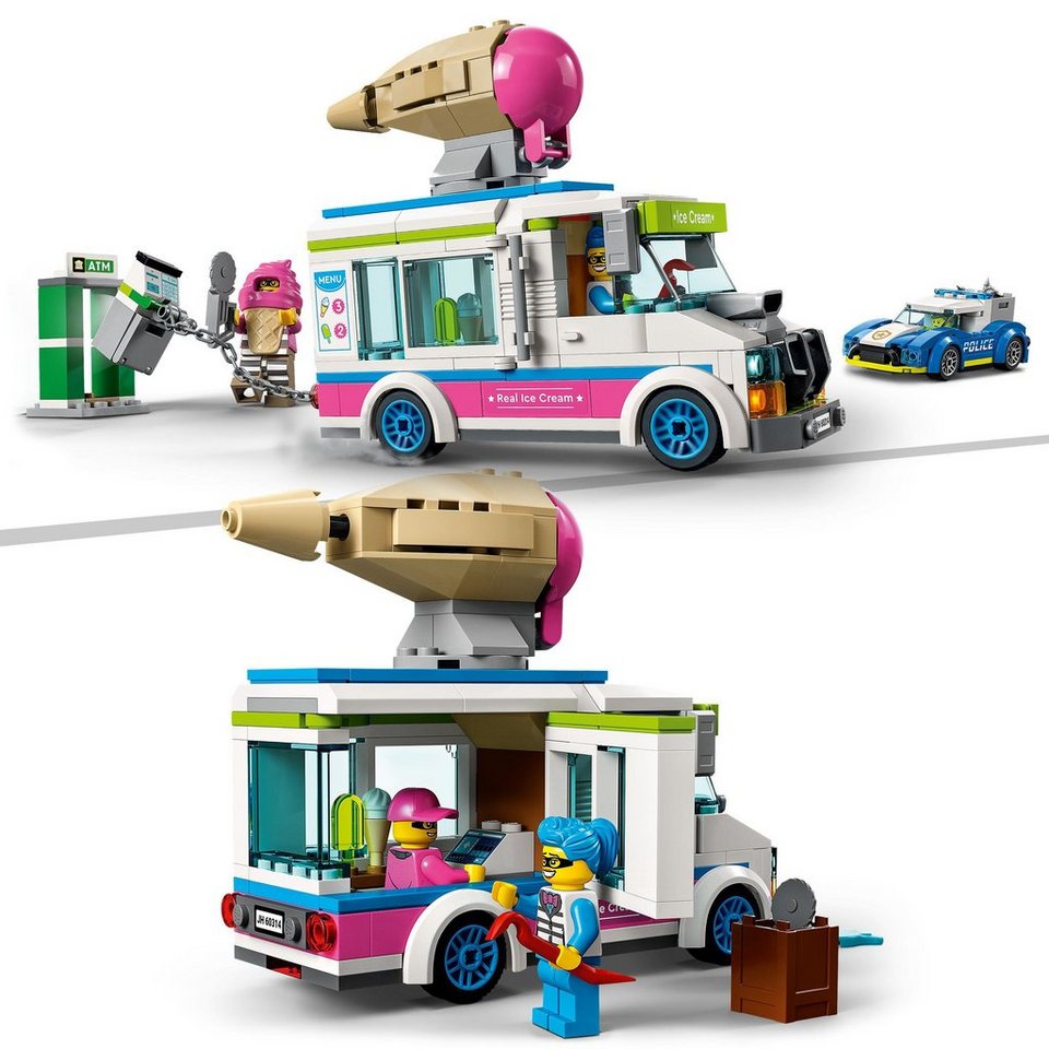 LEGO® LEGO Eiswagen-Verfolgungsjagd Konstruktionsspielsteine