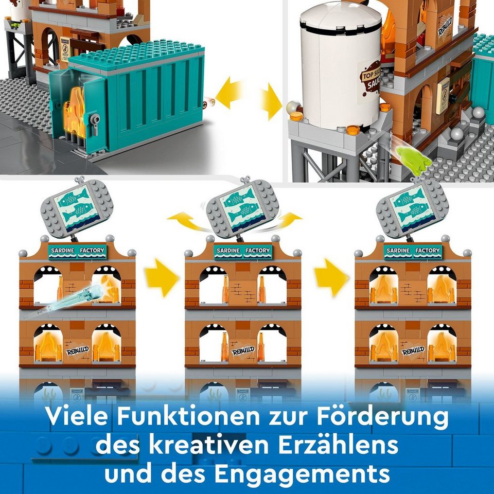 LEGO® LEGO Feuerwehreinsatz mit Löschtruppe Konstruktionsspielsteine