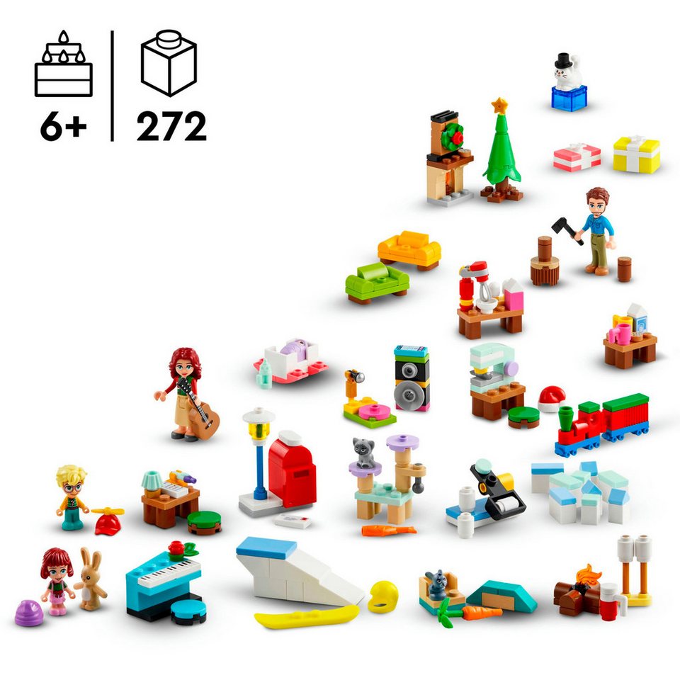 LEGO® LEGO Friends Adventskalender 2024, Spielbausteine