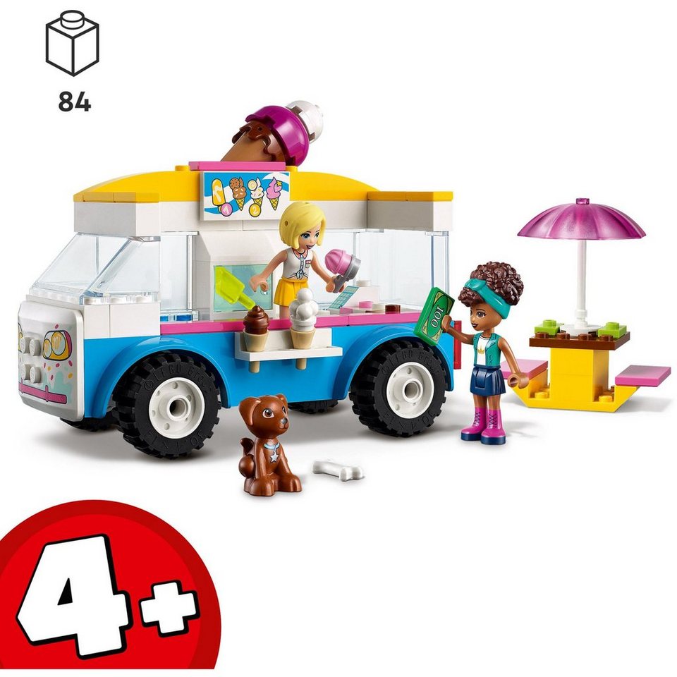 LEGO® LEGO Friends Eiswagen, Konstruktionsspielzeug, Spielbausteine