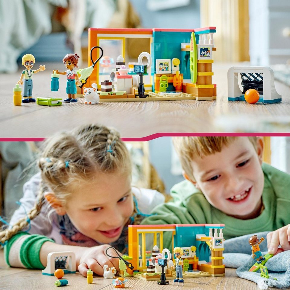LEGO® LEGO Friends Leos Zimmer, Konstruktionsspielzeug Spielbausteine