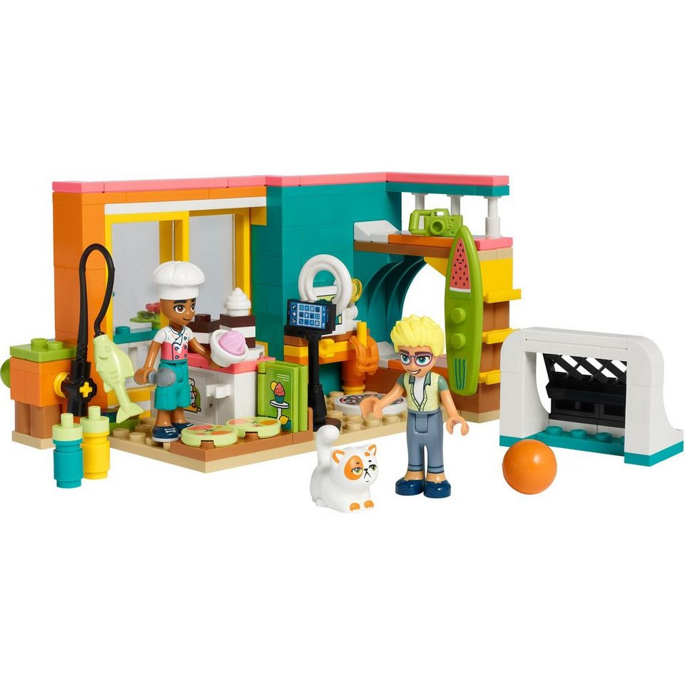 LEGO® LEGO Friends Leos Zimmer, Konstruktionsspielzeug Spielbausteine