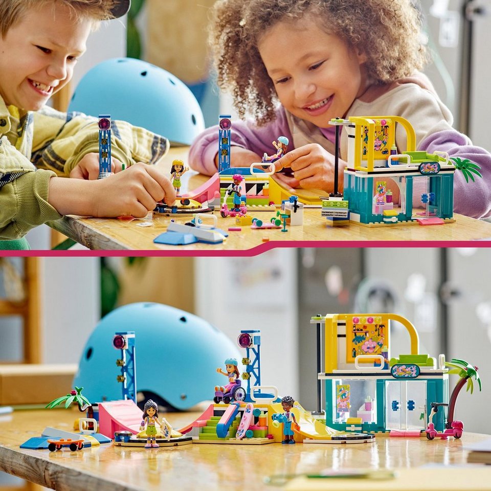 LEGO® LEGO Friends Skatepark, Konstruktionsspielzeug Spielbausteine