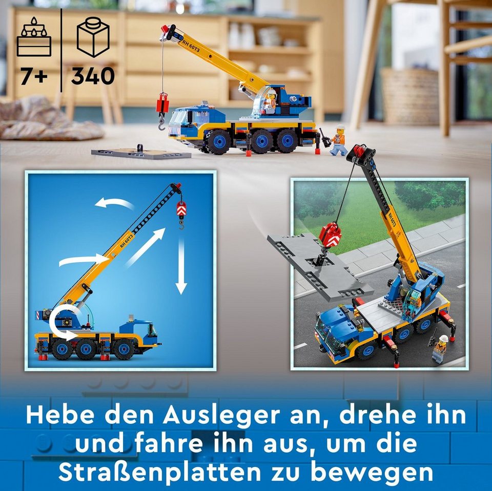 LEGO® LEGO Geländekran Konstruktionsspielsteine