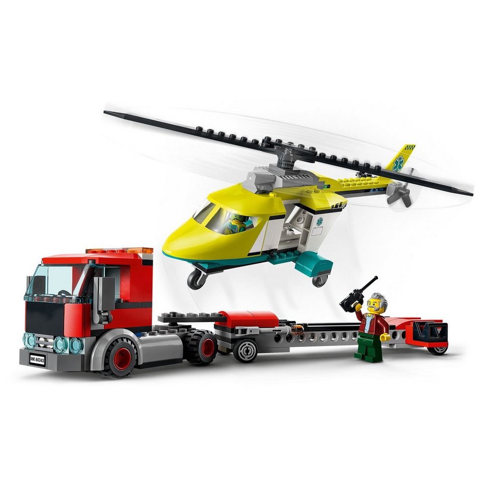 LEGO® LEGO Hubschrauber Transporter Konstruktionsspielsteine