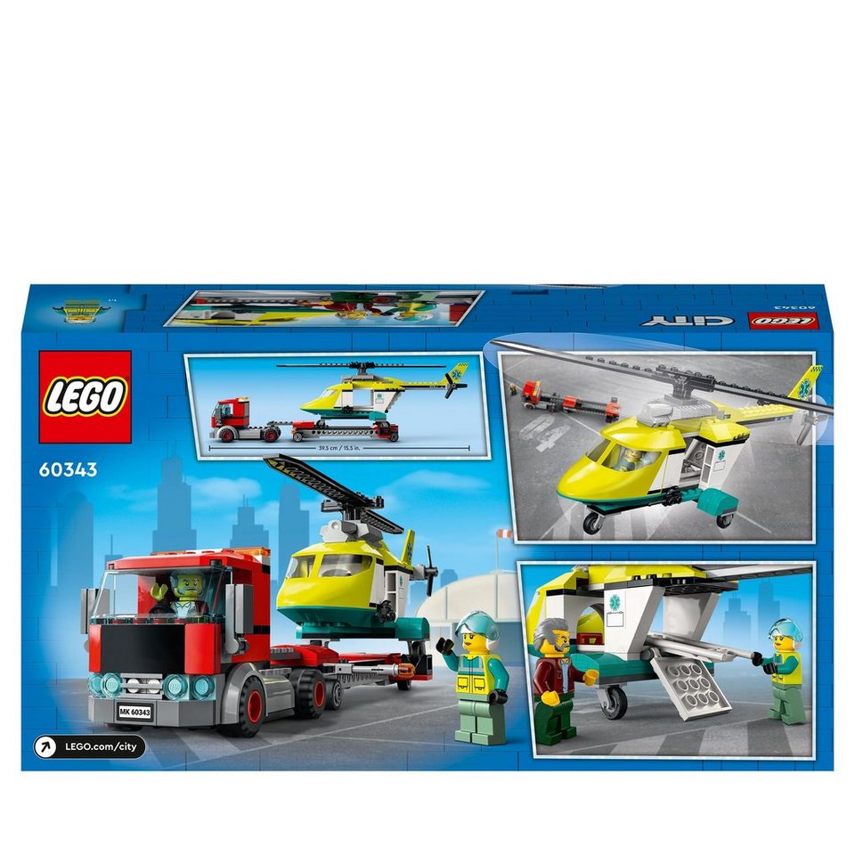 LEGO® LEGO Hubschrauber Transporter Konstruktionsspielsteine