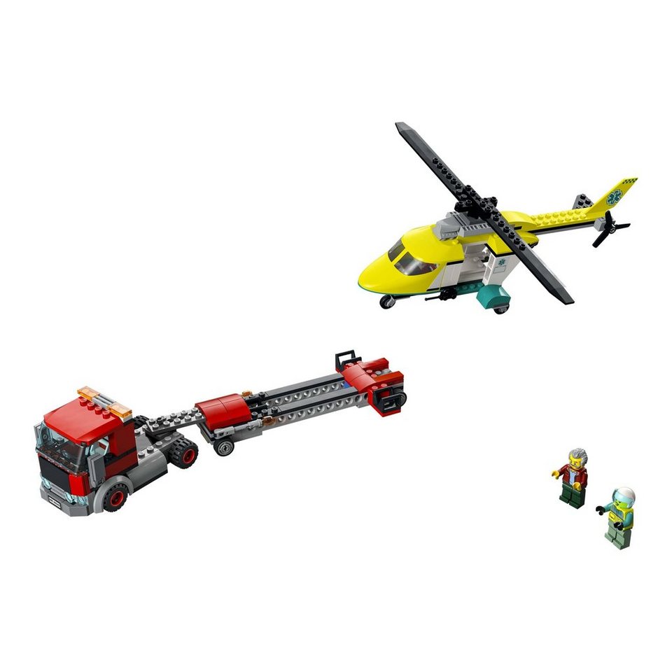 LEGO® LEGO Hubschrauber Transporter Konstruktionsspielsteine