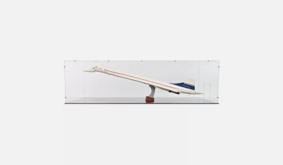 LEGO® LEGO Icons - Concorde (10318) inkl. Acryl Vitrine Spielbausteine, (2083 St)
