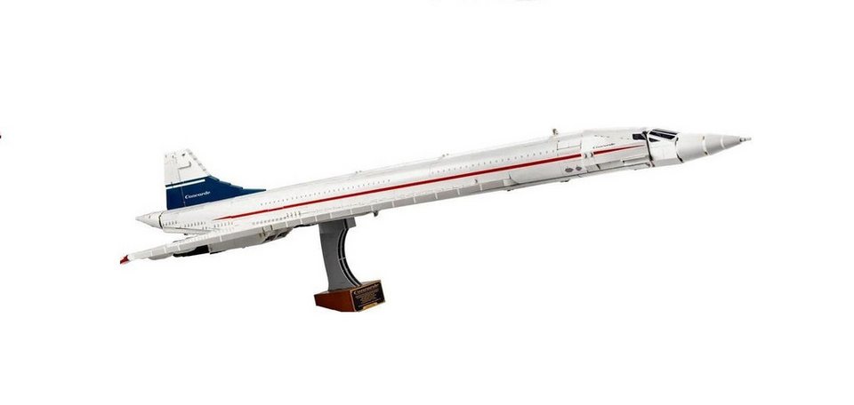 LEGO® LEGO Icons - Concorde (10318) inkl. Acryl Vitrine Spielbausteine, (2083 St)