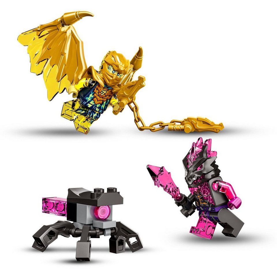 LEGO® LEGO Jays Golddrachen-Motorrad Konstruktionsspielsteine