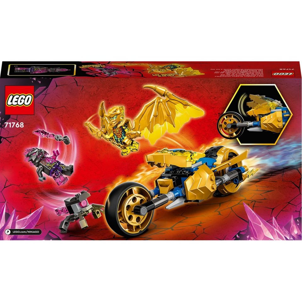 LEGO® LEGO Jays Golddrachen-Motorrad Konstruktionsspielsteine