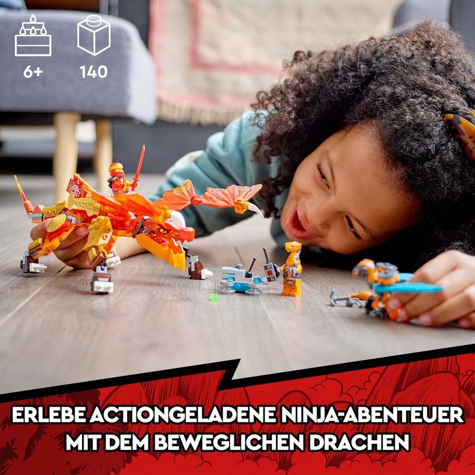 LEGO® LEGO Kais Feuerdrache EVO Konstruktionsspielsteine