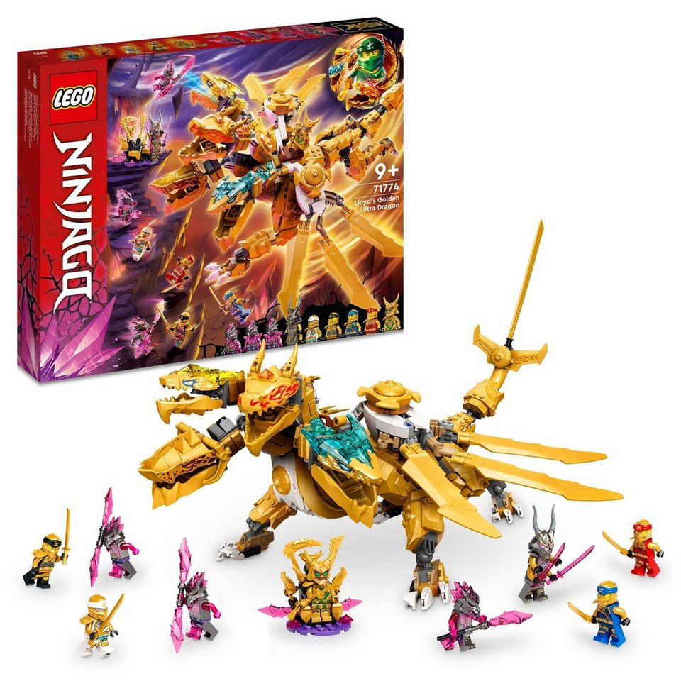 LEGO® LEGO Lloyds Ultragolddrache Konstruktionsspielsteine