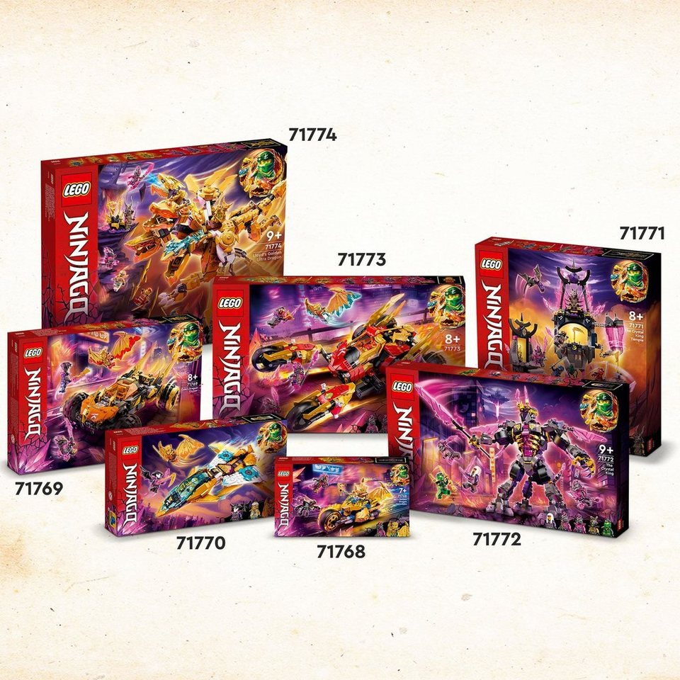 LEGO® LEGO Lloyds Ultragolddrache Konstruktionsspielsteine