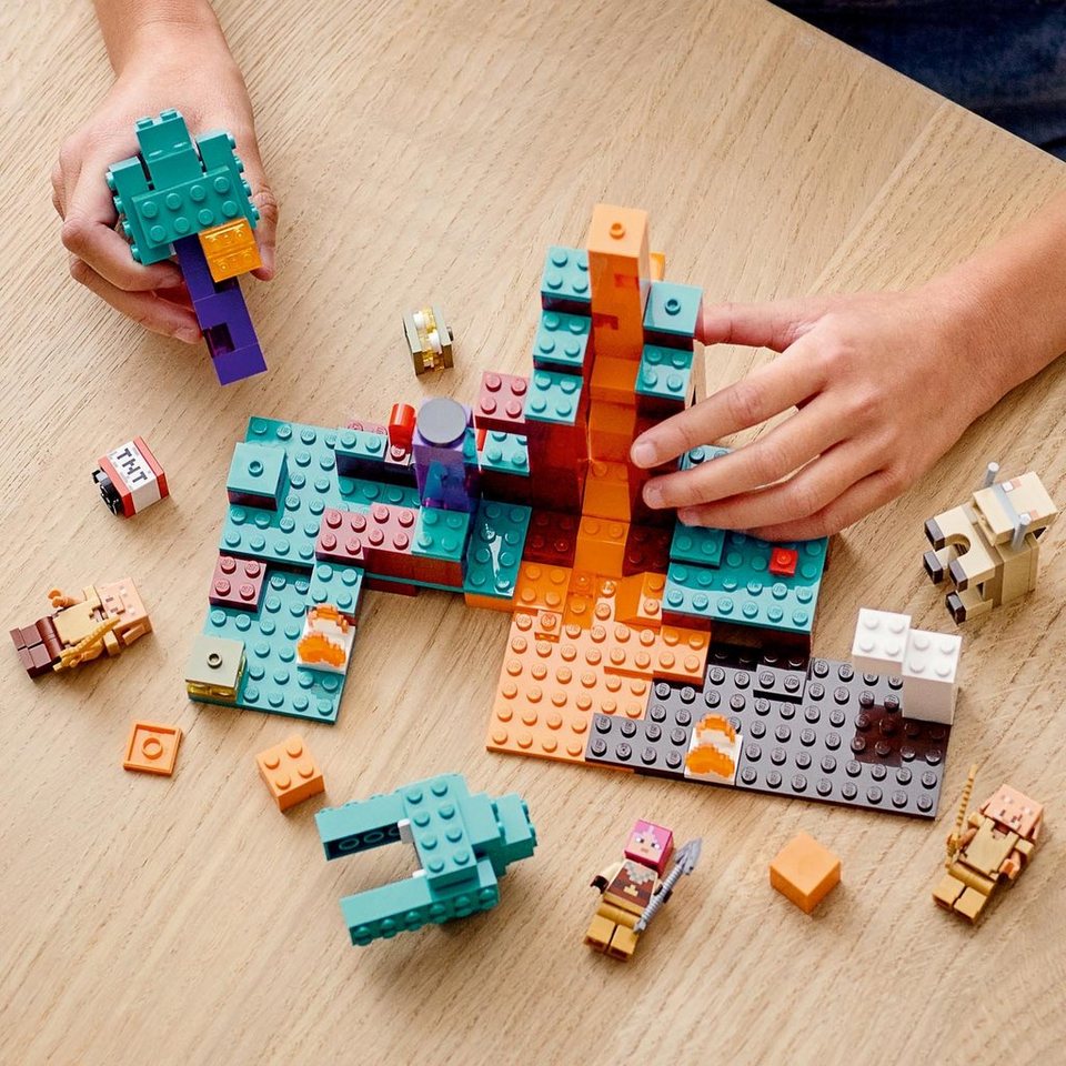 LEGO® LEGO Minecraft 21168 - Der Wirrwald Konstruktions-Spielset