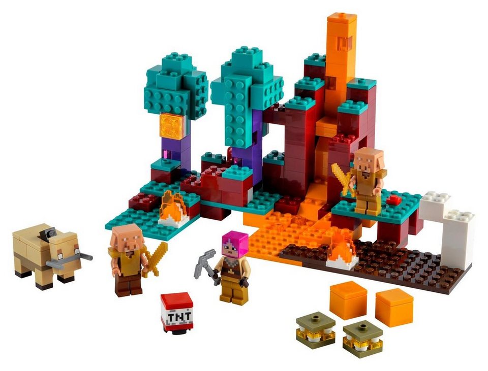 LEGO® LEGO Minecraft 21168 - Der Wirrwald Konstruktions-Spielset