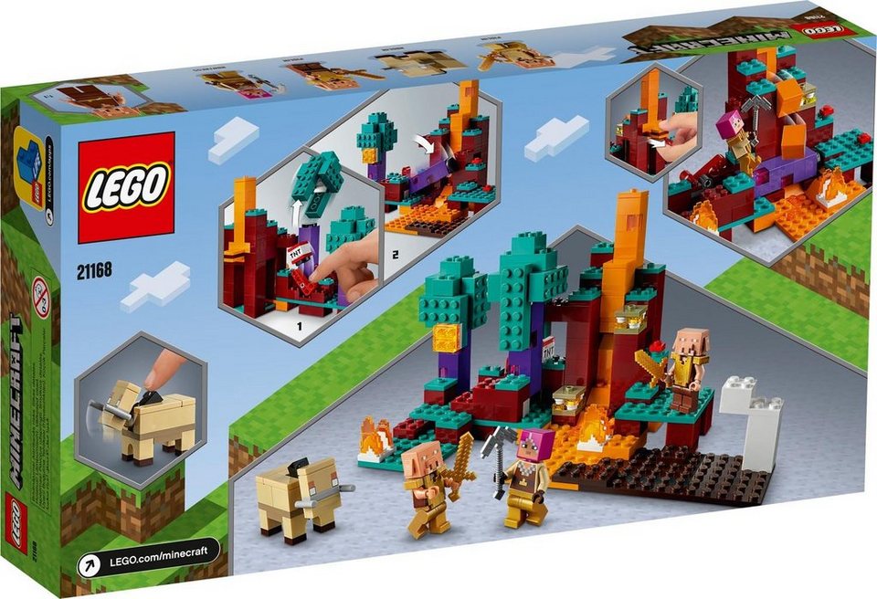 LEGO® LEGO Minecraft 21168 - Der Wirrwald Konstruktions-Spielset