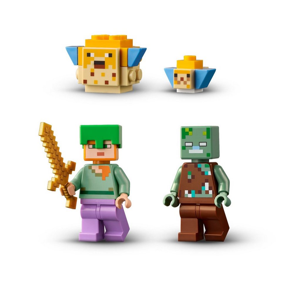 LEGO® LEGO Minecraft – Das Korallenriff Konstruktionsspielsteine