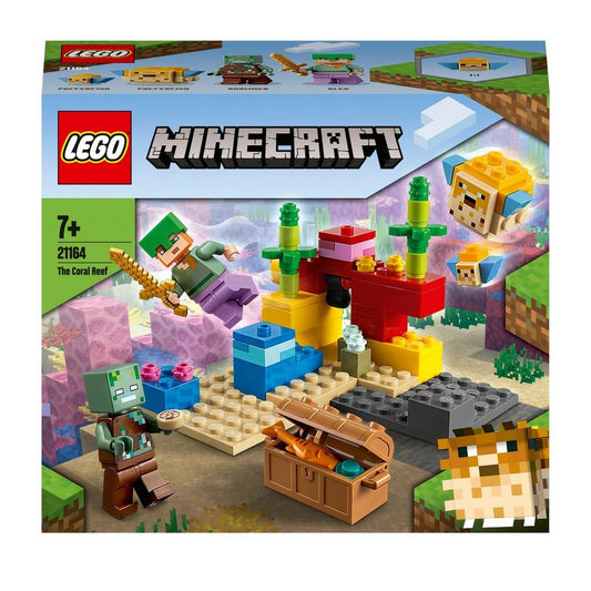 LEGO® LEGO Minecraft – Das Korallenriff Konstruktionsspielsteine