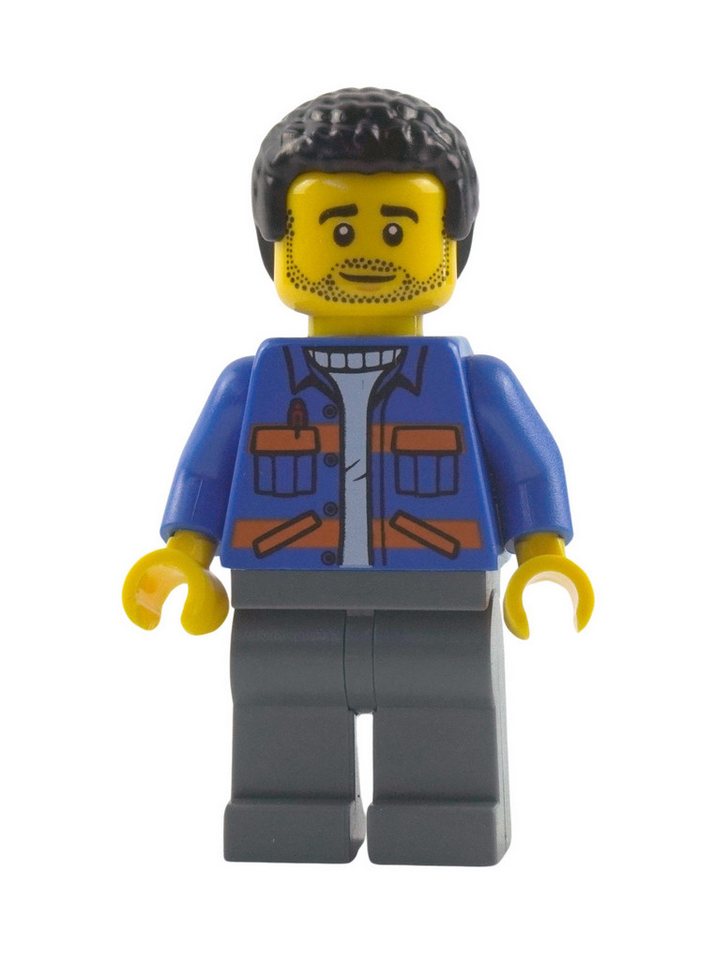 LEGO® LEGO Minifigur City Arbeiter Rasenmäher 952303 - Menge 1x Spielbausteine, (Bausteine, 1 St., Kreativ-Set), Made in Europe