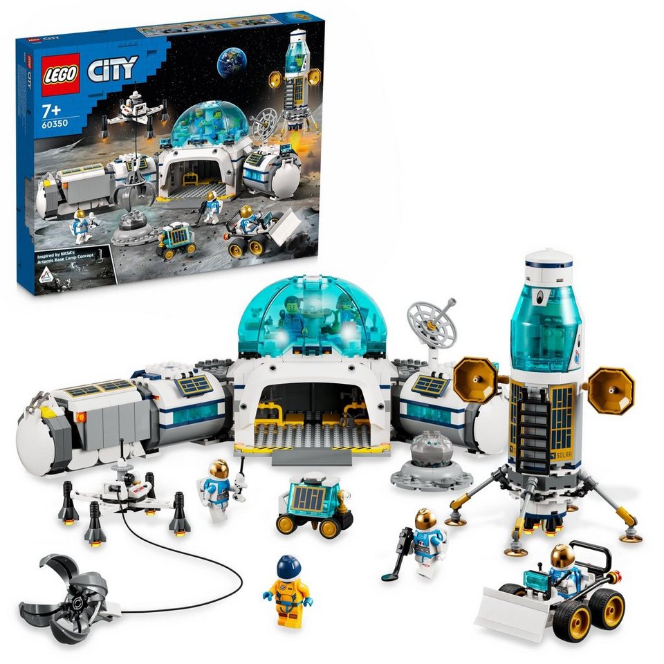 LEGO® LEGO Mond-Forschungsbasis Konstruktionsspielsteine