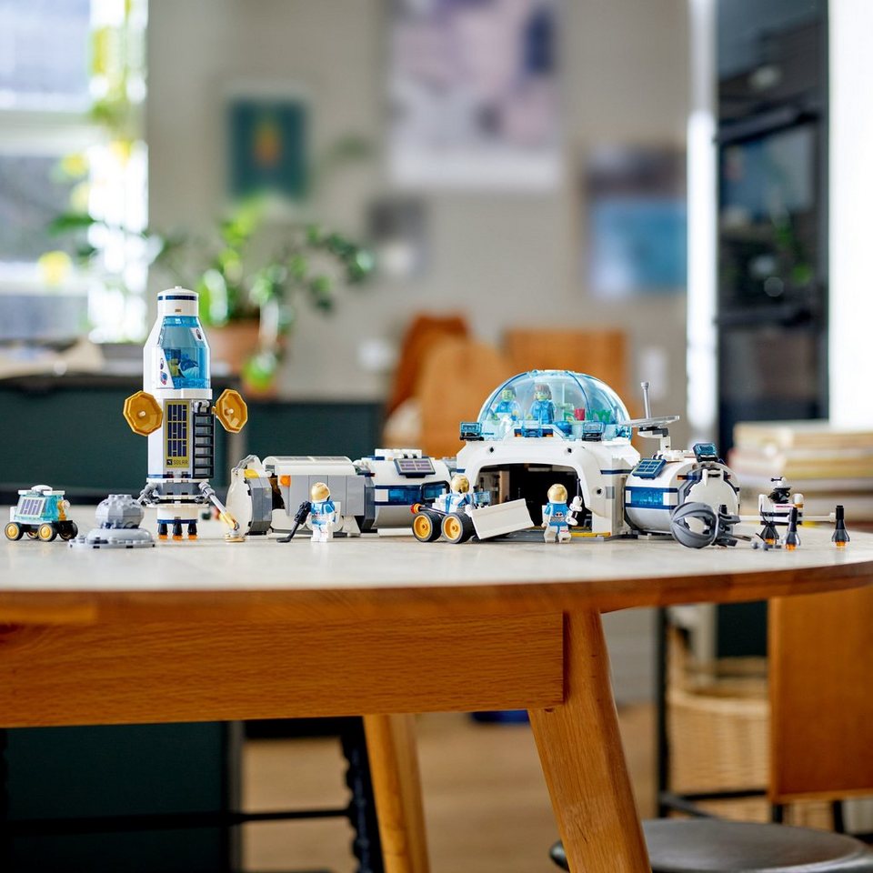 LEGO® LEGO Mond-Forschungsbasis Konstruktionsspielsteine