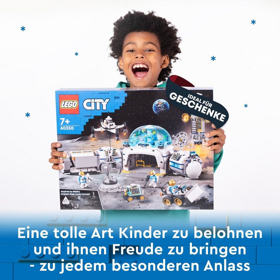 LEGO® LEGO Mond-Forschungsbasis Konstruktionsspielsteine