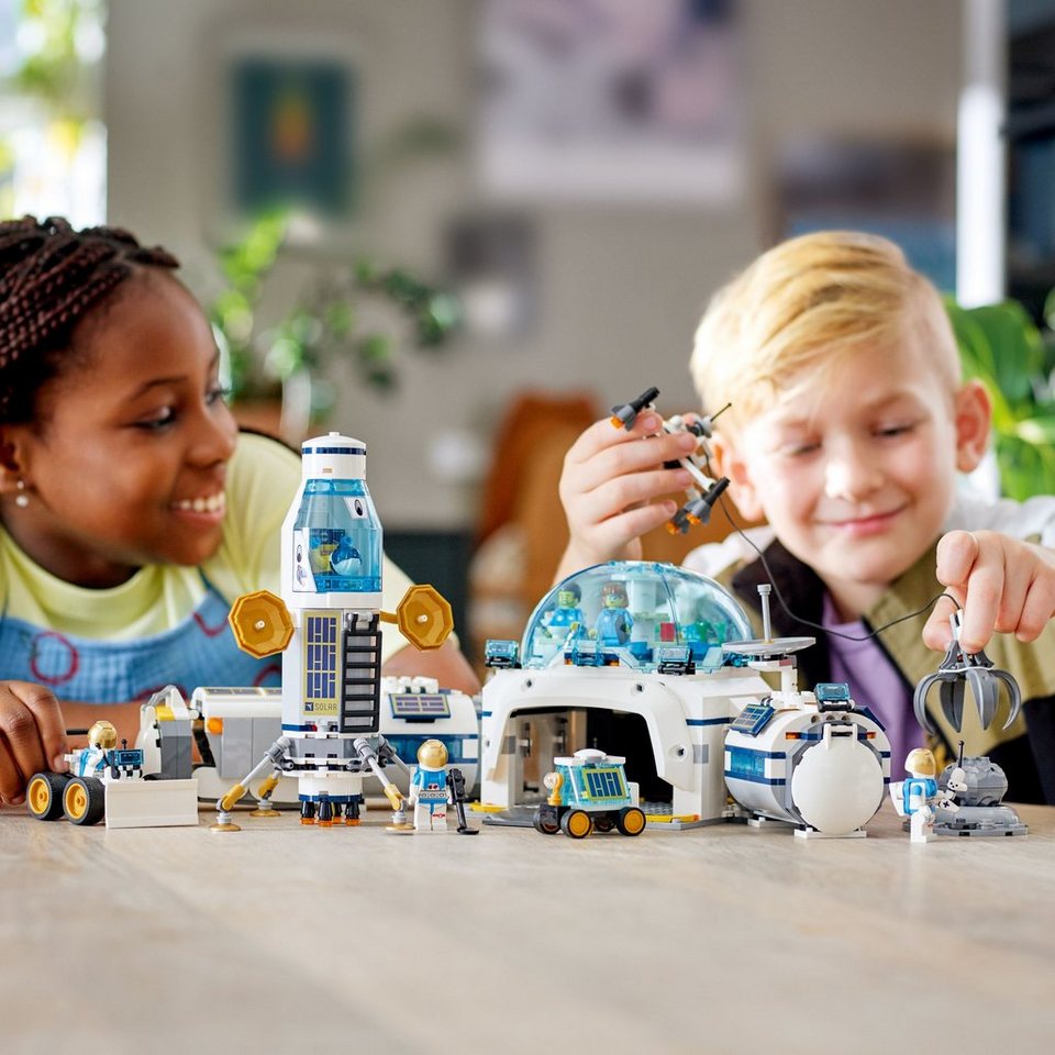 LEGO® LEGO Mond-Forschungsbasis Konstruktionsspielsteine