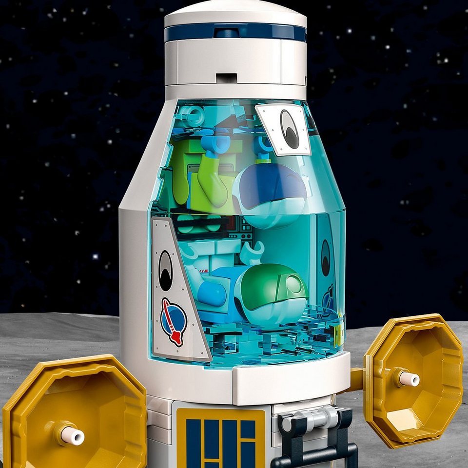 LEGO® LEGO Mond-Forschungsbasis Konstruktionsspielsteine
