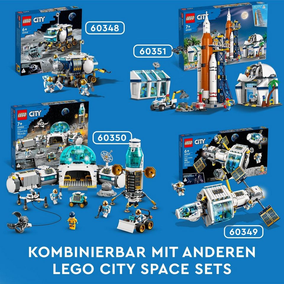 LEGO® LEGO Mond-Forschungsbasis Konstruktionsspielsteine