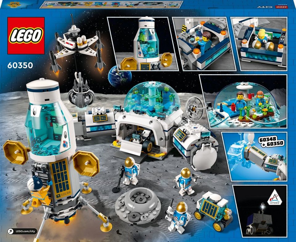 LEGO® LEGO Mond-Forschungsbasis Konstruktionsspielsteine