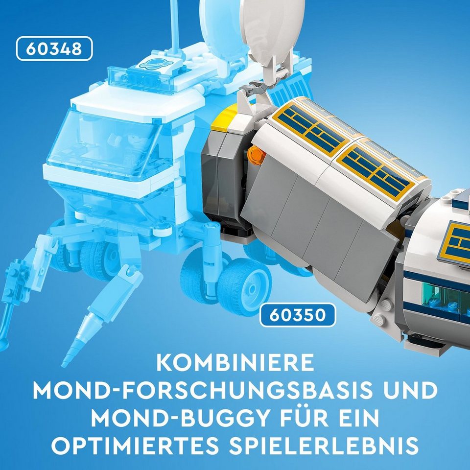 LEGO® LEGO Mond-Forschungsbasis Konstruktionsspielsteine