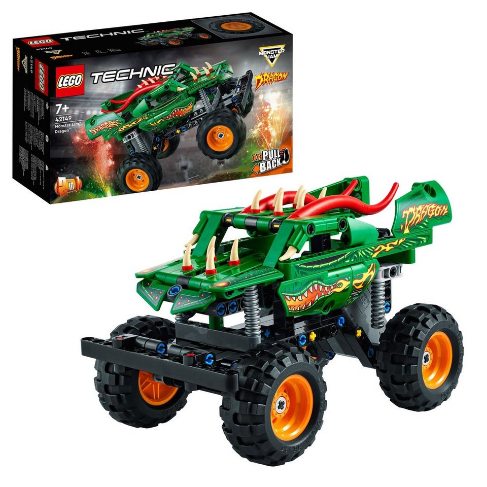LEGO® LEGO Monster Jam Dragon Konstruktionsspielsteine