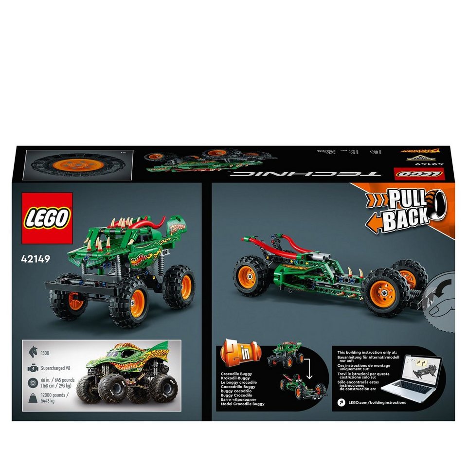 LEGO® LEGO Monster Jam Dragon Konstruktionsspielsteine