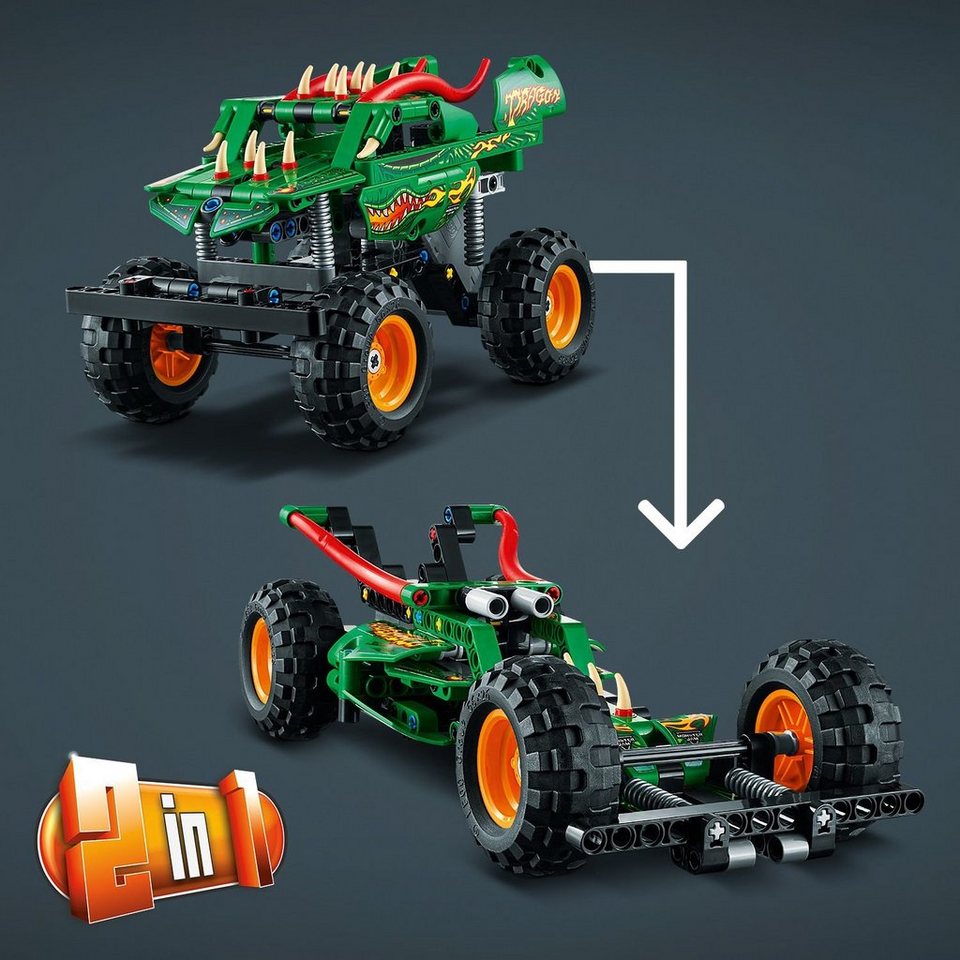 LEGO® LEGO Monster Jam Dragon Konstruktionsspielsteine