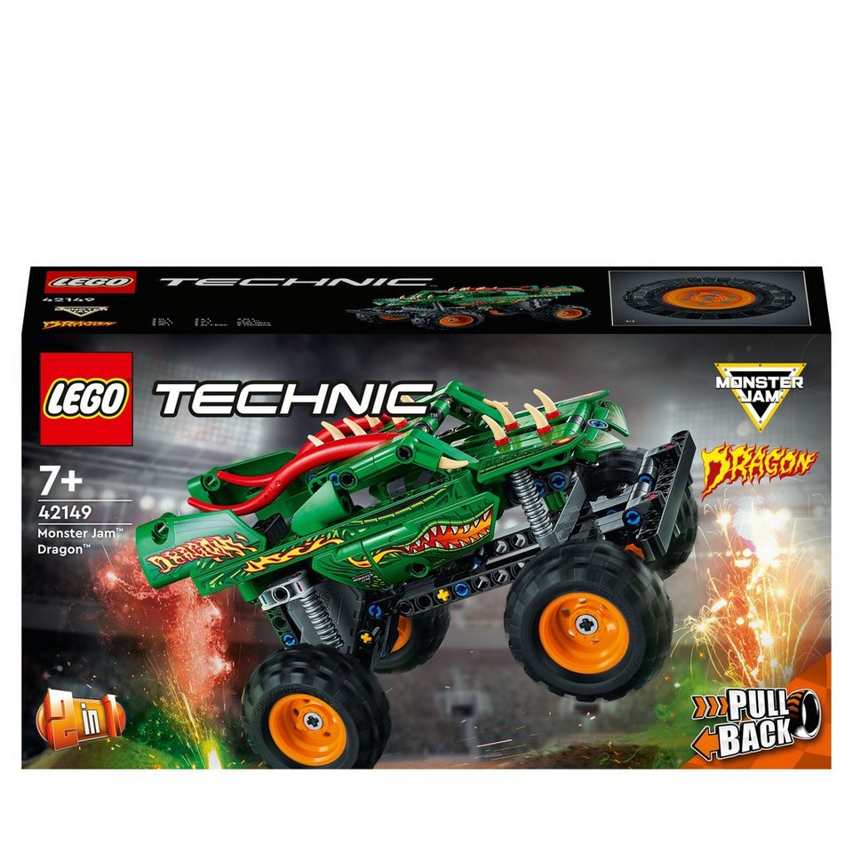 LEGO® LEGO Monster Jam Dragon Konstruktionsspielsteine