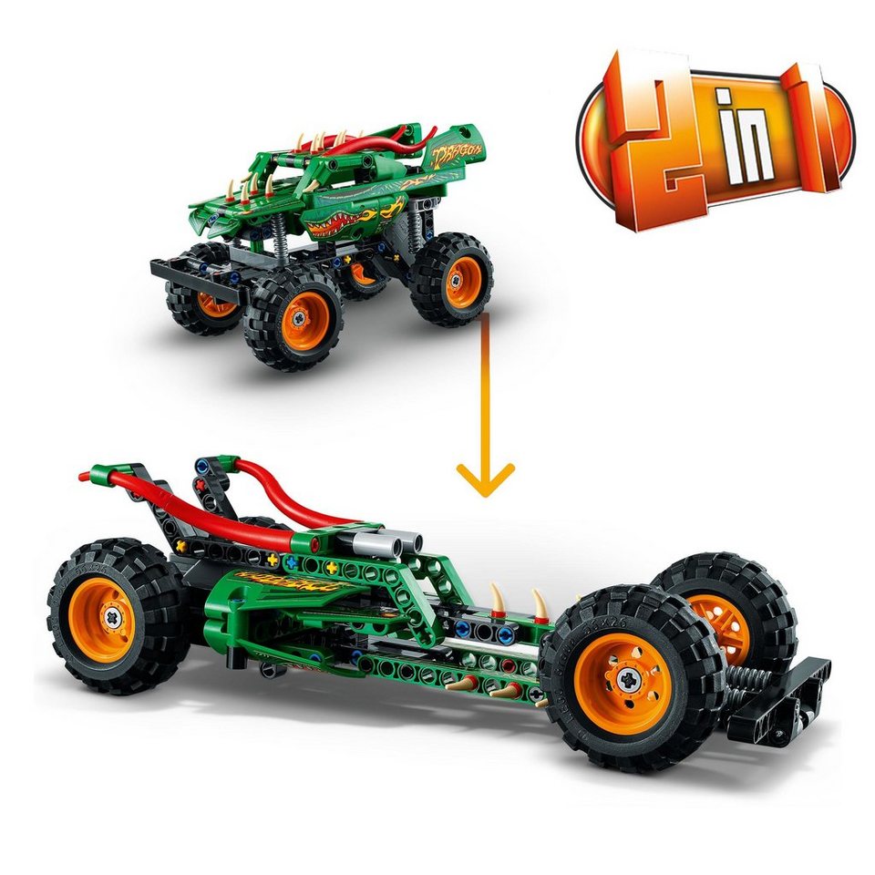 LEGO® LEGO Monster Jam Dragon Konstruktionsspielsteine