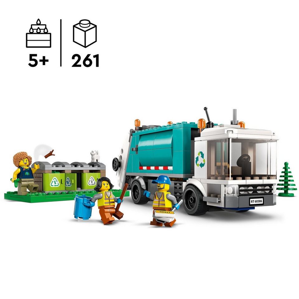 LEGO® LEGO Müllabfuhr Konstruktionsspielsteine