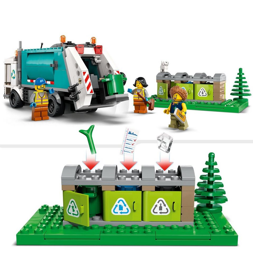 LEGO® LEGO Müllabfuhr Konstruktionsspielsteine