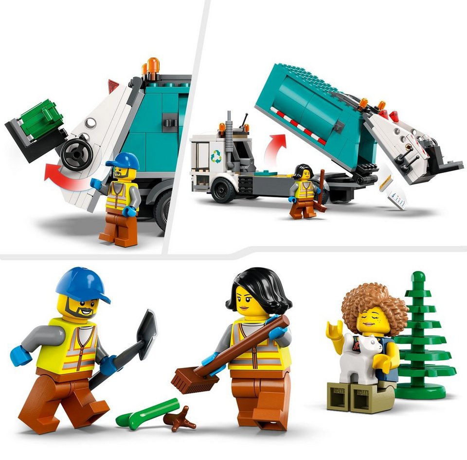 LEGO® LEGO Müllabfuhr Konstruktionsspielsteine