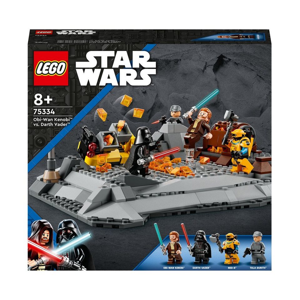 LEGO® LEGO Obi-Wan Kenobi vs. Darth Vader Konstruktionsspielsteine