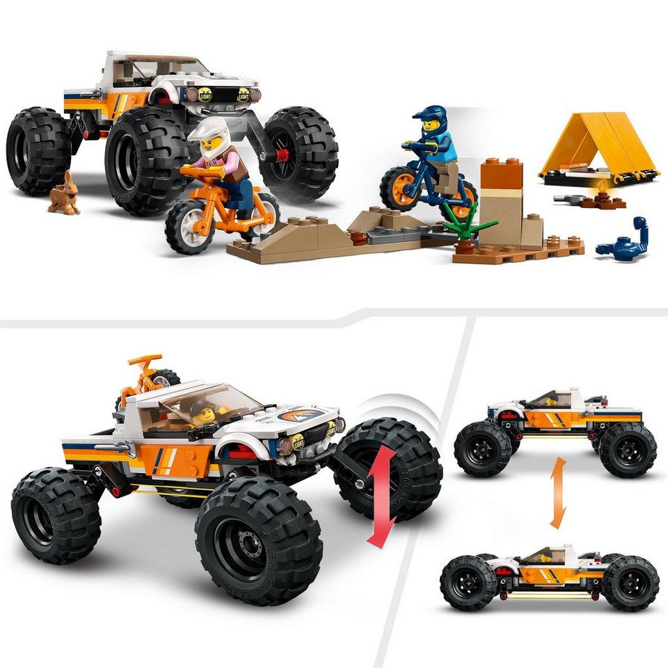 LEGO® LEGO Offroad Abenteuer Konstruktionsspielsteine