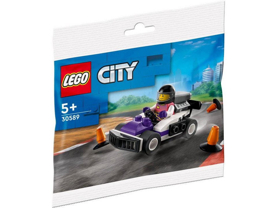 LEGO® LEGO® 30589 City - Go-Kart-Fahrer (Recruitment Bag) Konstruktions-Spielset