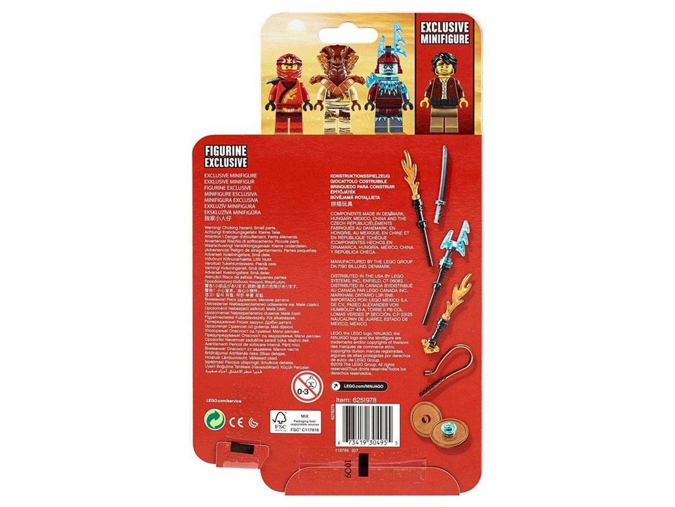 LEGO® LEGO® 40342 Minifiguren-Set – NINJAGO® 2019 Spielbausteine, Mit NINJAGO® Bausets kompatible