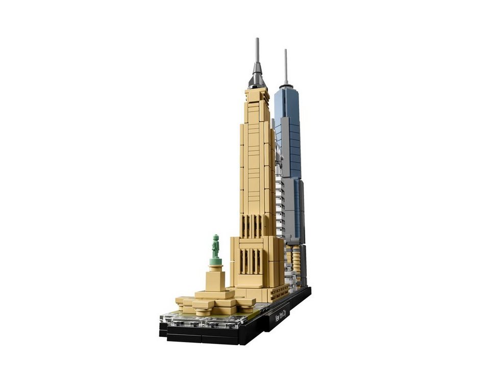 LEGO® LEGO® Architecture 21028 New York City Konstruktionsspielsteine, (598 St)